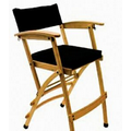Deluxe 32" Bamboo Tall Hollywood Director Chair